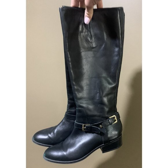Lauren Ralph Lauren Shoes - LAUREN RALPH LAUREN 'Marion' Riding Knee High Boots Black Size 7